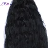 Weave Blice Synthetic Hair Bundles Kinky Straight Curly Hair Pieces Double Weft Hair Weaving Three Pcs Deal For Women