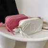 Fiable Kleine quadratische Tasche 2023 Sommer Trendy Mädchen Eine Schulter Kameratasche Vereinfachte koreanische strukturierte Umhängetasche c3YR #