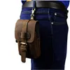 Heißer Verkauf Starke Crazy Horse Leder Reise Haken Fanny Taille Gürtel Pack Tasche Design Phe Zigarette Beutel Fall Für Männer männlich 014 o4sp #