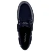 Nautica Sapatos masculinos de barco com cadarço, mocassins casuais com furo duplo, calçados esportivos da moda - Galley