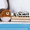 Figurki dekoracyjne gadpiparty mini panda figurka śliczna lalka pvc posąg bajki ogrodowe garnki roślinne bonsai rzemieślnicze ciasto topper