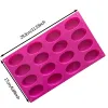 Kitchen Baking Silicone Cake Moulds 16 Grids Chocolate Cheese Mould DIY Handmade Soap Mold Dessert Bake Home Molds Bakeware TH1363