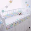 Bettwäsche-Sets Baby-Bett-Schutz-Stoßstange Neugeborene 4 Twist Pure Cotton Weave P-Knoten-Krippe-Dekor-Kugel-Säuglingsraum-Dekoration1 Drop Lieferung Dhhgb