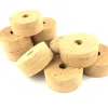 Çubuklar Noonroo AAA Sınıf Cork Yüzük (10pcs) 1 1/4 "x 1/2" x 1/4 "Delik olta