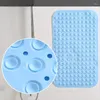 Bath Mats 7 Colors 4 Sizes PVC Large Toilet Bathroom Bathtub Safety Shower Non-slip Rug With Suction Cups Floor Mat Massage Cushion