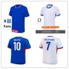 2024 francuskie koszulki piłkarskie Zestawy piłkarskie 24 25 Mbappe Griezmann Giroud Dembele Coman Saliba Kante Football koszulka
