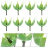 Dekorativa blommor 100 datorer SOAP Flower Holder Receptacle Calyx Artificial Calyxes Material