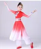 Classique chinois Costumes de danse nationale enfants Yangko vêtements de danse pour fille Fan Costume de danse taille tambour vêtements g3I #