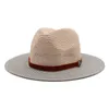 Geizige Krempe Hüte Sommer Casual Sonne für Männer Frauen Mode Buchstabe M Jazz St Beach Shade Panama Hut Großhandel und Einzelhandel Drop D Dhgarden Dhgg7