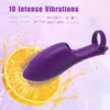 Vinger GSpot Vibrator Siliconen 10Speed Clitoris Massage Masturbator Paar Flirten Games Voor Vrouwen Volwassen Erotische Seksspeeltje 240326