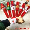 Party Decoration Kids Christmas Slap Bracelet Children's Wristband Bands Gifts Favors Santa Claus Design