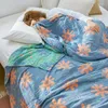 Filtar Europeiska bomullsfiltar och kastar soffa Thandduk av hög kvalitet Summer Cool Quilt Soft Leisure för sängar Boho Bedstrålning