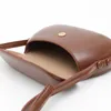 cezira Minimalist Style PU Vegan Leather Pouch Women Simple Casual Flap Crossbody Shoulder Sling Bags MIni Handbags Purses Retro v3sk#