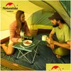 Gear Storage And Maintenance Furnishings Naturehike Cam Table Lightweight Portable Outdoor Backpacking Hiking Outside Cooking Bbq Rv P Otqpo