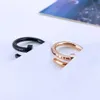 Lyx klassisk nagelring designer ring mode unisex manschett ring par armband guld ring smycken valentiner dag gåva