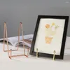Haken Tischstaffeleien zum Malen Schmiedeeisen Po Rahmen Ständer Buch Display Regal Tischhalter