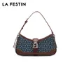 La Festin Original 2023 New A-Line Doorシリーズフレンチショルダーバッグ女性用途下腕のハンドバッグクロスボディバッグCommut Bag C1CW＃