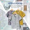 Hôpital de soins infirmiers Scrub Top imprimé Cott uniforme de haute qualité médecin robe chirurgicale hôpital Accories cliniques pédiatriques Tops b1M4 #