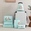 Storage Bags Travel Cubes For Luggage 6 Pieces Lingerie Underwear Packing Must Haves Family