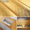 Gold Self Adhesive Wallpaper Metal Look Kitchen Oil Waterproof Contact Paper Peel and Stick DIY Decor Shelf Liner Sticker 1-10M
