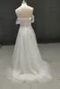 Lorie Abiti da sposa in pizzo 2022 Al largo della spalla Collo a cuore Abiti da sposa Spacco laterale Abiti vintage Appliques Paese Abito da sposa q4tJ #