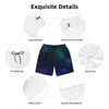 Shorts pour hommes maillots de bain étoiles Galaxy Board été bleu et vert classique plage Design vêtements de sport troncs à séchage rapide