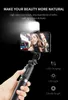 Monopiedi per selfie Nuovo treppiede per selfie wireless Bluetooth con treppiede allungabile a distanza con luce LED staccabile per iPhone Smartphone Android 24329