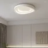 Luzes de teto nórdico minimalista personalidade romântica llights designer moderno espectro completo proteção para os olhos quarto varanda estudo luz