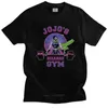 Mens Tshirts Intressant retro jotaro jojos fantasy äventyr tshirt herrar kort ärm av bomullsgrafisk tshirt casual street kläder estetic gym tsh j240330