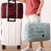 Mais novo Nyl Dobrável Sacos de Viagem Unisex Grande Capacidade Saco Organizador Lage Mulheres Bolsas À Prova D 'Água Homens Sacos de Viagem 39ls #