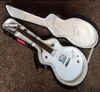 Ultimate Shredder Arcade Button Killswitch Buckethead Signature Alpine White Guitare électrique Touche en palissandre sans incrustations 24 Jum4355646