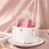 Candy Bag Jewely Box Candy Basket Packaging Läderväska Färgglad godispåse Creative Jewelry Storage Basket Handväska Mynt Purse L0RP#