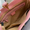 Toppkvalitet Kvinnor Fashion Leather Handbag Designer Hobo Underarm Bags Women Hobo Handväskor Crossbody Bag Half Moon Bag Luxury Designer Retro Horsebit Tygväskor