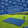 Outdoor Pads Mat Enkel Nieuw Handig Pedaal Opblaasbaar Pad Cam Vochtbestendig Tpu Opvouwbaar en draagbaar Drop Delivery Sport buitenshuis C Ot3Dm