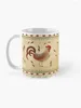 Mugs Rooster Mug From The Gallagher's Kitchen Cupboard Coffee Cups For And Travel Ceramic