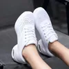 Dansschoenen Dames Sportstof Zachte bodem Mesh Ademend Modern Fitness Vierkant Voor Dames Saltation Gym