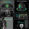 Relógios de pulso 2024New Robusto Militar Fitness Smart Watch Homens para Android Xiaomi iOS 3ATM À Prova D 'Água Esporte Ai Chamada de Voz SmartWatch Outdoor 24329