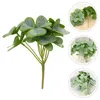 Decorative Flowers Bouquet Home Decor Shamrock Table Centerpieces Silk Flower Artificial DIY Stems