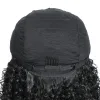 Peruklar 1630 inç sentetik glueless v Siyah kadınlar için parça peruk v Kıvırcık v Parça Sentetik Peruk Günlük Kullanım Tutkal Yok dikmek