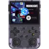 "Console de jeu portable RG353V avec 16 Go, écran 3,5 pouces, double système d'exploitation (Android 11/Linux), WiFi 5G, Bluetooth, puce RK3566, 15 000 jeux classiques intégrés - Bleu"
