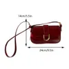 Frauen Schnalle Hobo Bag Fi Menger Bag Strap Verstellbare Lackleder Umhängetasche Vintage Tote Handtasche Mädchen Stilvolle Geldbörse X3TY #