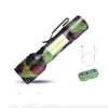 LED Strong Light Flashlight Rechargeable Multi purpose Long Range Portable Ultra Bright Home Mini Portable Side Light