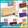 Stuhlhussen 1/2 Stück einfarbige Klappsofa-Bettbezug Spandex Stretch elastisches Material Doppelsitzbezüge für das Wohnzimmer