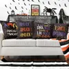 Kuddfodral Halloween Throw täcker 18x18 tum barnkudde för bondgård utomhus soffa soffdekor uppsättning av 4