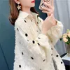 Women's Jackets 2024 Women Summer Sun Protection Clothing Thin Female Breathable Casual Hooded Ladies Polka Dot Loose Coats S46