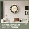 Wall Clocks Modern Simple Clock Living Room Atmosphere Fashion Table Household Decoration Creative Arts Mute Hanging