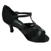 Dance Shoes Women's Black Latin Shoe Adult Lady Customized Open Toe Girl Ballroom Salsa Socials Party Dancing Sandals