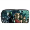 Anime Final Fantasy Pencil Case Crianças Estudante Carto Pencil Bag Adolescente Meninos Menina Zipper Bolsa Mulheres Meninas Makeup Bag T2su #