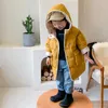 Piumino invernale per bambina Giacca per ragazzi Cappotti di moda Anatra bianca Bambino con cappuccio per esterno Addensare caldo Abbigliamento in cotone da neve per bambini