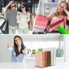 Opbergzakken Herbruikbare boodschappentasorganizer 2-pack Verstelbare extra hoge plankverdelers voor Tote Gift Handtas en portemonnee